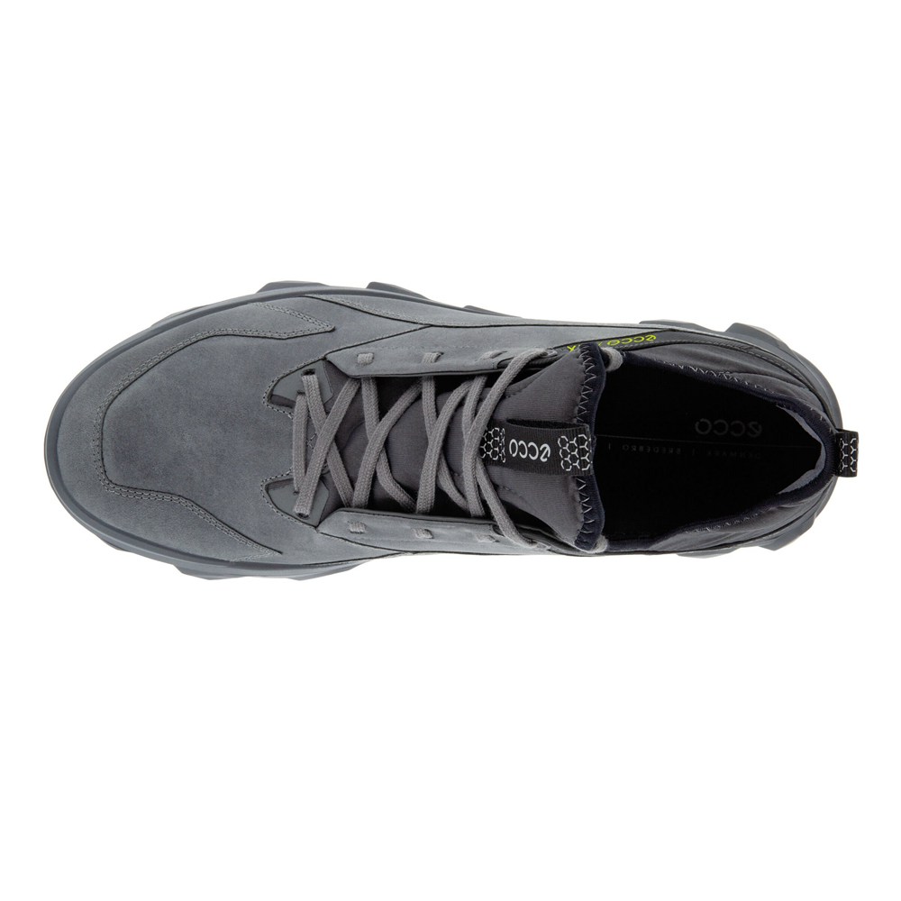 Tenis Outdoor Hombre - ECCO Mx Bajos - Grises Oscuro - GMF293048